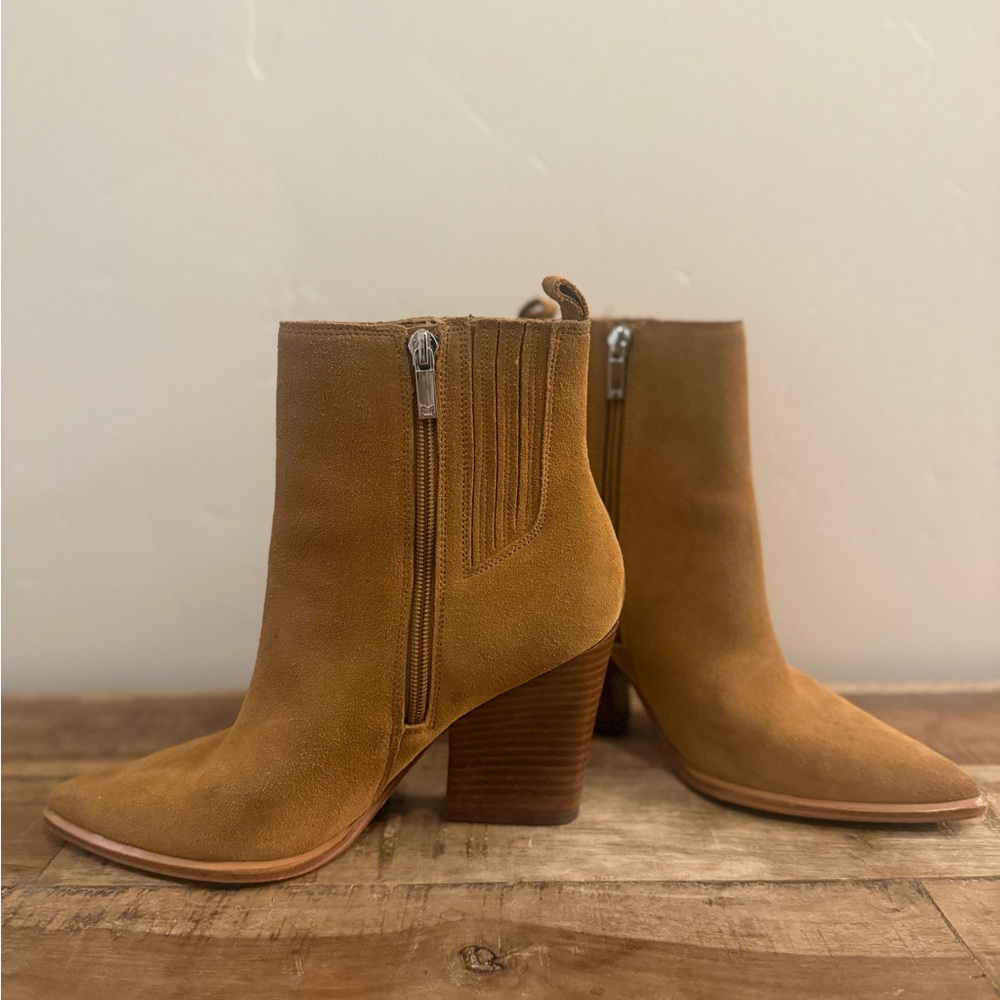 Marc Fisher Suede Ankle Boots